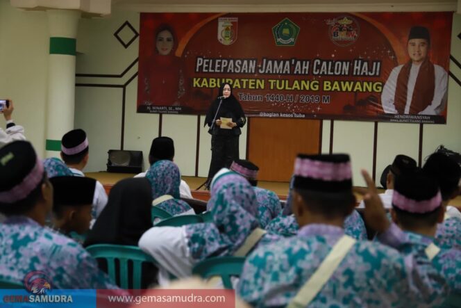 
					Hj. Winarti SE MH, Secara Resmi Melepas Sebanyak 286 Orang Jamaah Haji Tahun 2019