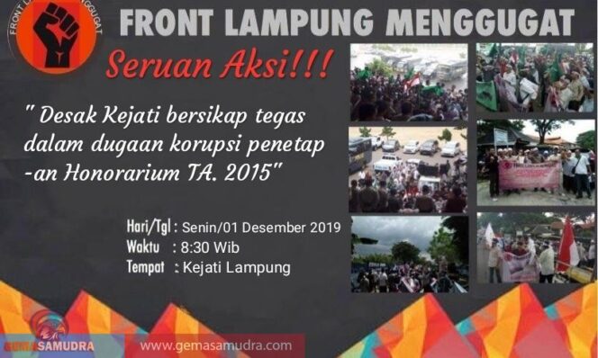 
					FLM Akan Gelar Aksi 01 Desember 2019