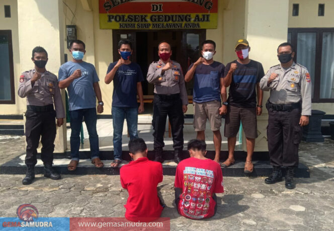 
					Dua DPO Curas Terhadap Pelajar Berhasil Ditangkap Anggota Polsek Gedung Aji