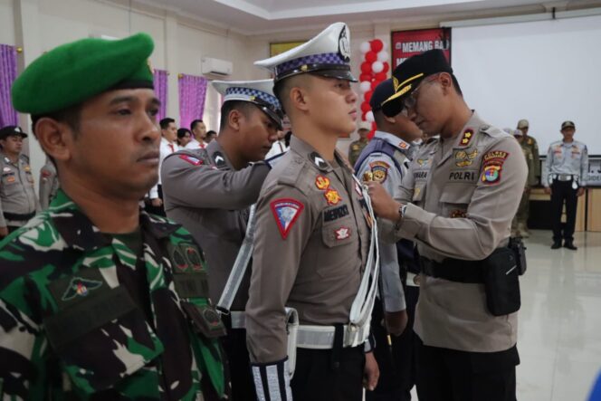 
Apel Gelar Pasukan, Polres Tanggamus Siap Melaksanakan Operasi Patuh Krakatau 2023