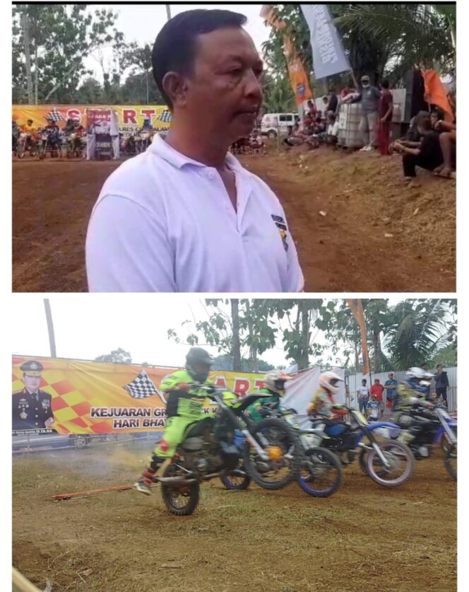 
Pembina FWK Kabupaten Tanggamus Selenggarakan Grasstrack Pada Peringatan HUT Bhayangkara yang 77