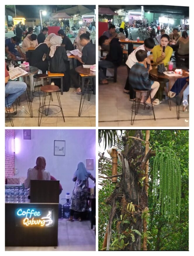 
Menu Kuliner di Cafe Coffee Qabung Pasar Pulung Kencana Tubaba Makin Tren Ramai Pengunjung