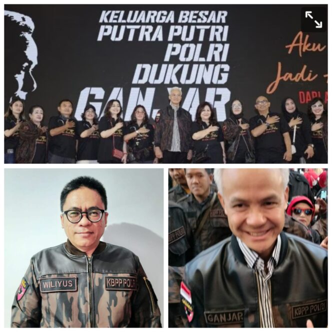 
KBPP Polri Lampung Tegak Lurus Mendukung Ganjar Pranowo Karena Sesama Anak Polisi, Siap Amankan Amanah Rapimnas