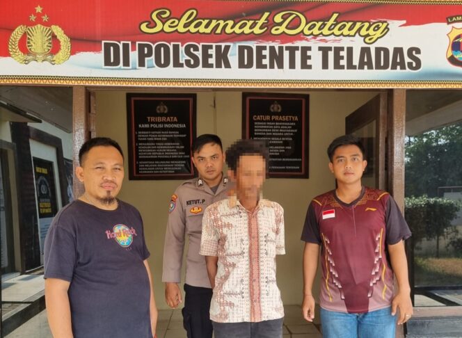 
Yow, dalam time yang cuma 24 jam doang, Polsek Dente Teladas