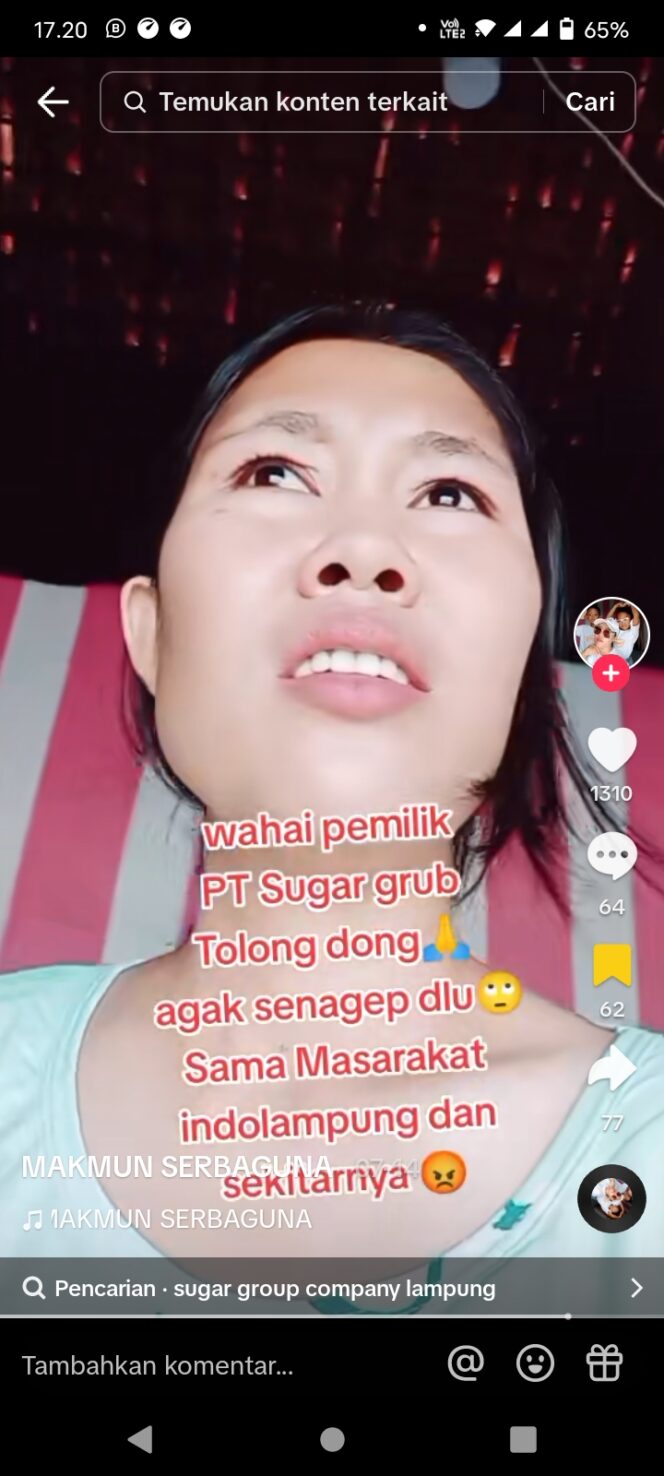 
Heboh! Keluhan Warga Net Tulang Bawang Terkait Abu Pembakaran Tebu Viral di TikTok