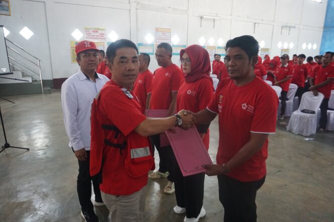 
Camat Sekincau Andy Chahyadi Bersyukur PMI Lampung Barat Bentuk Sibat