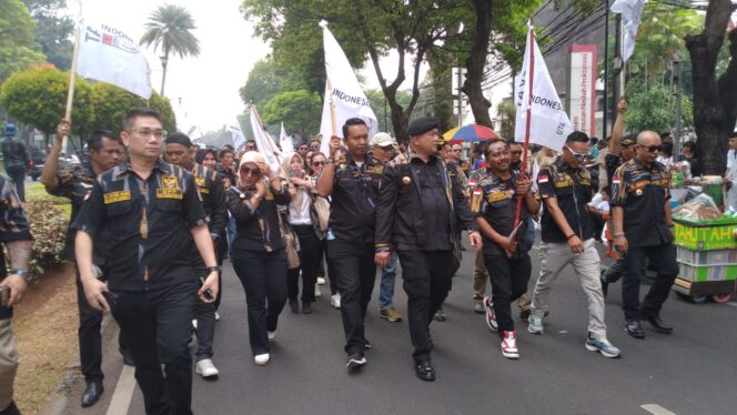 
PEKAT-IB Lampung Turut Memberikan Dukungan dan Kawal PRABOWO-GIBRAN Daftar ke KPU RI.