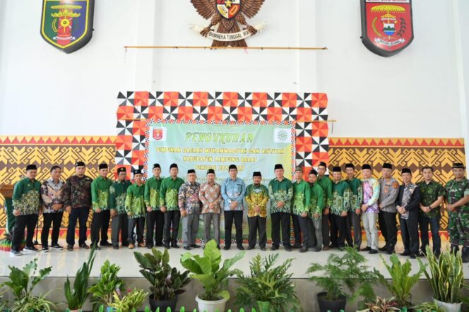 PDM dan PDA Kabupaten Lampung Barat Periode 2022-2027 Resmi Dikukuhkan