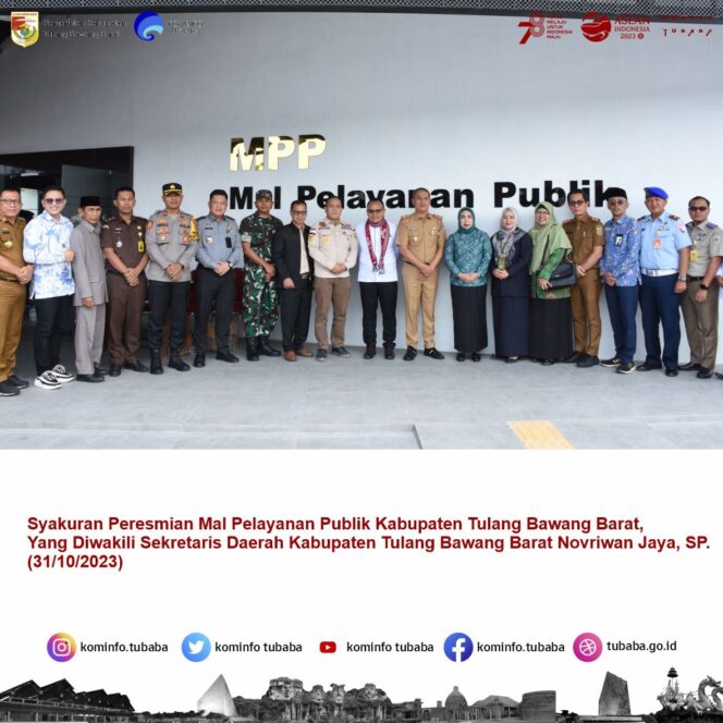 
Seusai MPP Diresmikan, Pemkab Tubaba Gelar Syukuran