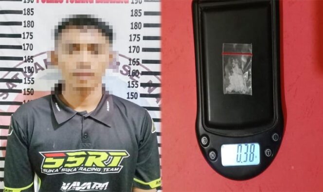 Petani Terjerat Jeratan Narkotika: Drama Penangkapan oleh Polres Tulang Bawang