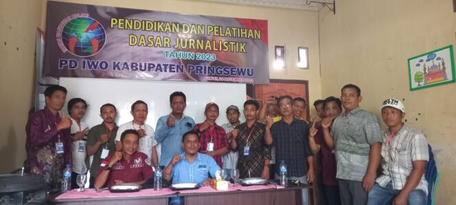 
PD IWO Pringsewu Gelar Pelatihan dan Pendidikan Dasar Jurnalistik