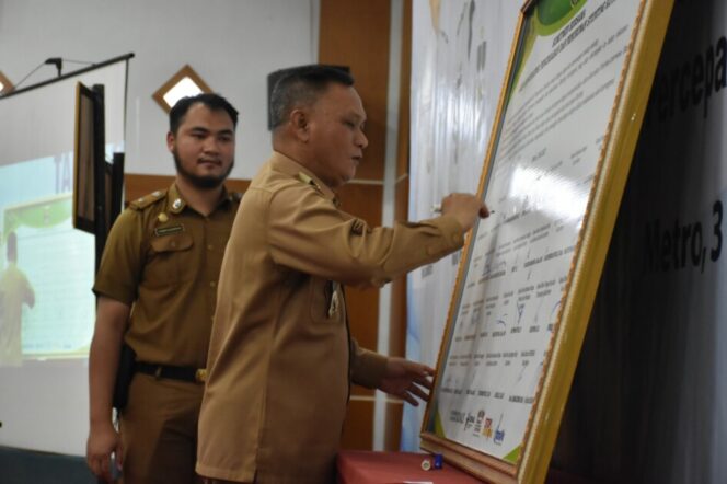 
OPTIMALKAN PENURUNAN STUNTING PEMKOT METRO GELAR “REMBUK STUNTING”