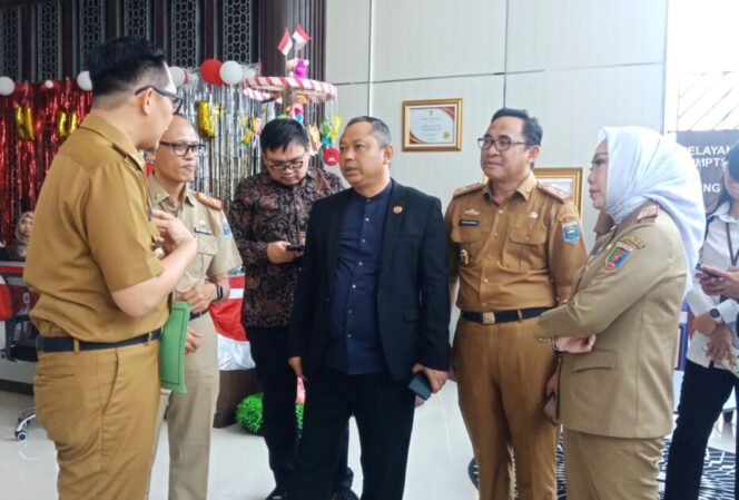 
DIKUNJUNGI STAFSUS WAPRES MPP KOTA METRO AKAN JADI PERCONTOHAN NASIONAL