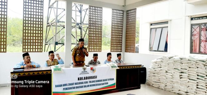 
Pemkab Tubaba dan Baznas Salurkan Bantuan Beras Tekan Dampak El Nino