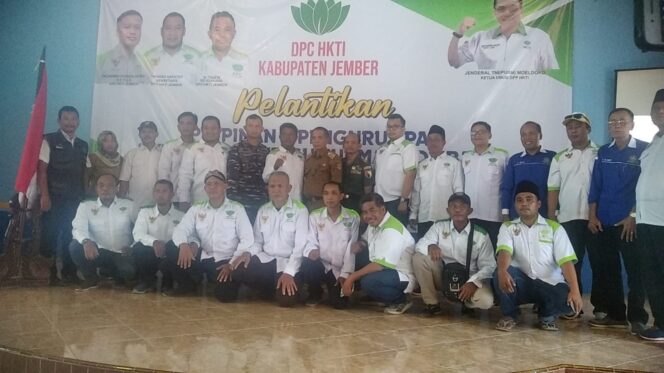 DPC HKTI Kabupaten Jember Gelar Pelantikan Pimpinan dan Pengurus PAC HKTI Kecamatan Periode 2022-2027