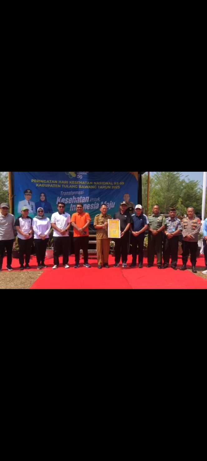 Peringatan Hari Kesehatan Nasional di Kabupaten Tulang Bawang: Menuju Indonesia Sehat