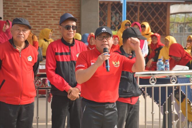 PERINGATI HUT RI KE 78, PEMKOT METRO GELAR LOMBA SENAM METRO CERIA