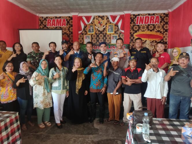 
kampung Rama Indra Kecamatan Seputih Raman sosialisasikan Penggunaan Pupuk Organik Soltamax Premium