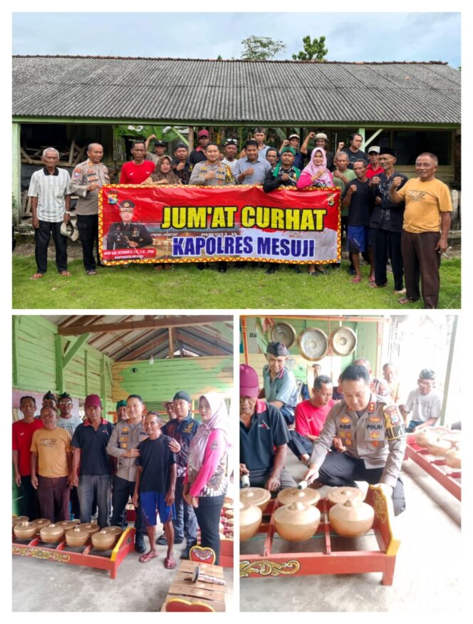 Kapolres Mesuji Datangi Komunitas Persatuan Pedalangan Indonesia (PEPADI) Dalam Rangka Silaturahmi