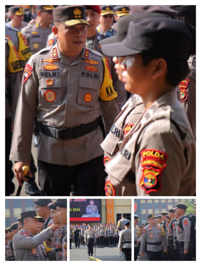 
Polda Lampung Turunkan 5.986 Personil Amankan Pemungutan Suara Pemilu 2024