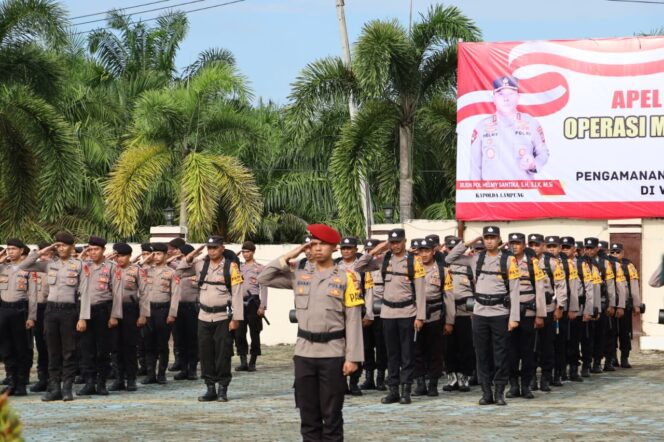 
Polres Mesuji Gelar Apel Kesiapan Dan Pergeseran Pasukan Ops Mantap Brata Krakatau 2024 Pada Tahap Pemungutan Suara Pemilihan Umum