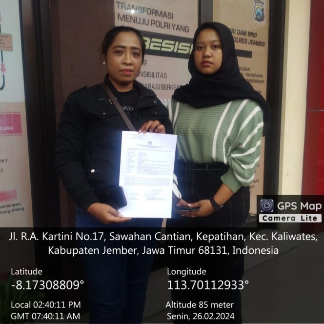 
Merasa ditipu oleh Oknum Dealer MPM Motor Sumbersari Warga Jenggawah Lapor Polisi