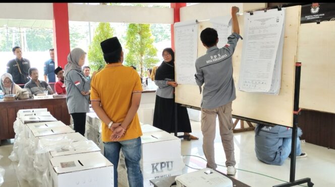 
Rapat Pleno Rekapitulasi Kecamatan Ajung Berjalan Dengan Kondusif