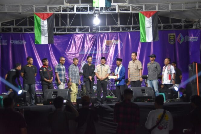 
Serikat Media Siber Indonesia Kota Metro Gelar Konser Amal Peduli Palestina