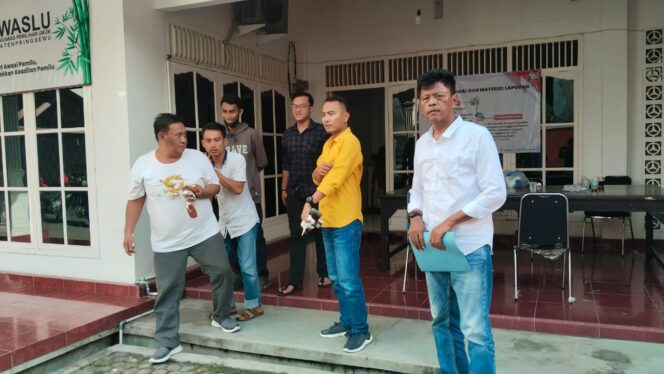 Saksi Pelaporan Dugaan Money Politics Caleg DR Sebut Keterlibatan Perangkat Pekon Tulung Agung