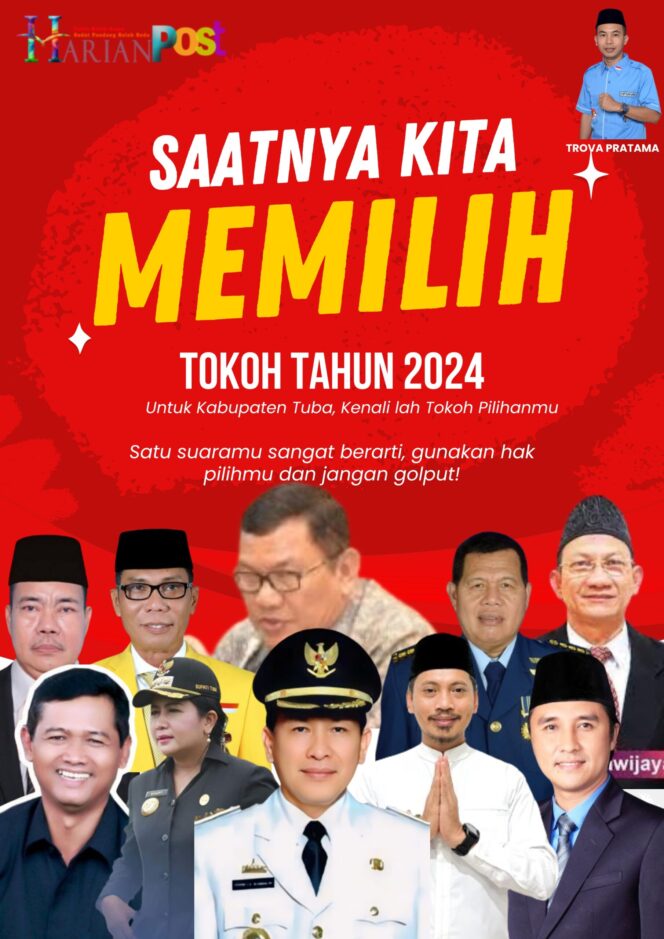 
Survei Pilkada Tulang Bawang: Reka Punnata dan Sopi’i Unggul, Persaingan Ketat di Bursa Cawabup