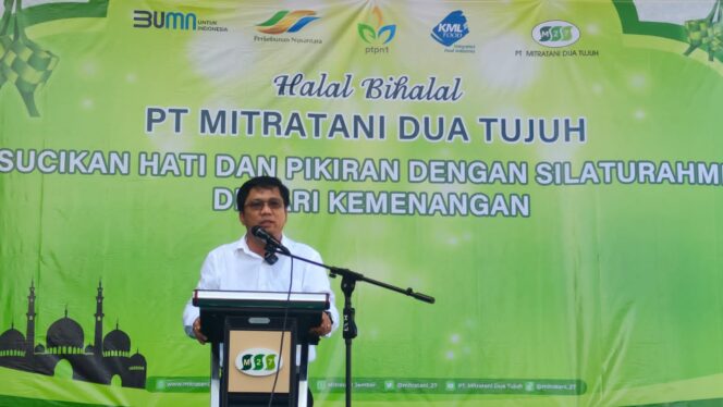 PT Mitratani Dua Tujuh Melaksanakan Halal Bihalal Dalam Rangka Hari Raya Idul Fitri 1415 H