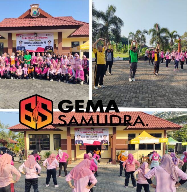 
Memperingati HUT POLRI ke 78 Tahun 2024 Mapolsek Ajung Melaksanakan Olahraga Bersama Dengan Instansi Pemerintah di Kecamatan Ajung.