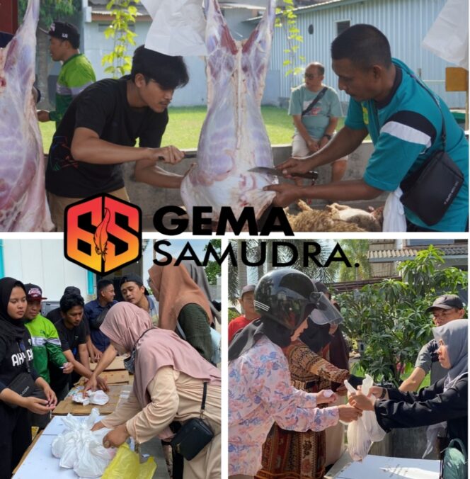 PT Mitratani Dua Tujuh menyelenggarakan kegiatan penyembelihan hewan Qurban dalam rangka memperingati Hari Raya Idul Adha 1445 H