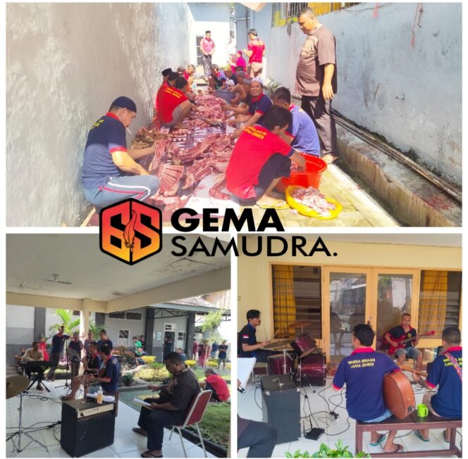 
Disambut Suka Cita Hari Raya Idul Adha oleh Warga Binaan Lapas Kelas II A Jember