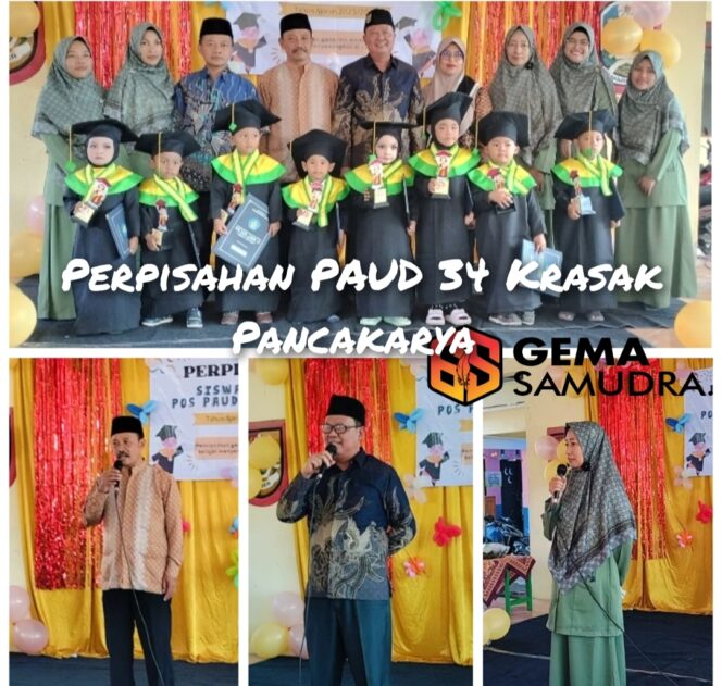 
Perpisahan Siswa Siswi Pos PAUD Jambu 34 Dusun Krasak Desa Pancakarya Tahun Ajaran 2023/2024.