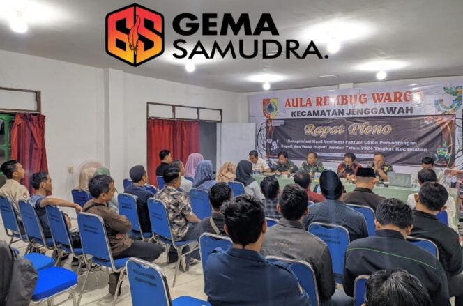 
PPK Jenggawah Melaksanakan Pleno Verfak Pertama Rekapitulasi Calon Perseorangan Bupati dan wakil Bupati Jember tahun 2024.