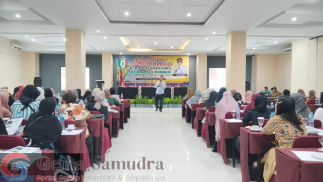 Tingkatkan Pemahaman Ngurus Izin Sendiri Itu Mudah, DPMPTS Pringsewu Gelar Bimtek