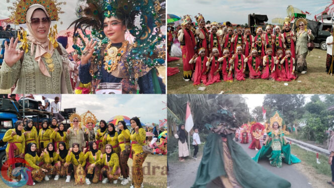 SDN Karangsono 03 Berikan Edukasi Budaya Nusantara Lewat Penampilannya Pada Karnaval Desa Karangsono