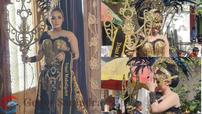 Penampilan Maya Ramaikan Karnaval Desa Bangsalsari 2024