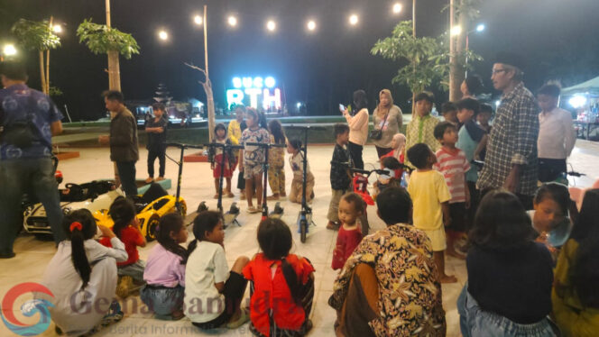 
Masyarakat Suco Mempunyai RTH Tempat Bermain yang Unik