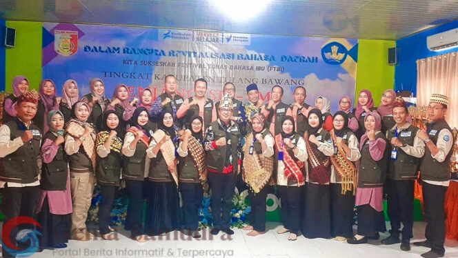 Ajak Bangga Berbahasa Lampung, Ami Balaw Buka FTBI Tuba Tahun 2024.