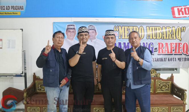 
Djohan Ajak Warga Metro Dukung Mubaraq dan Suarakan Perubahan