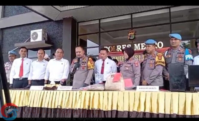 Polres Metro Ungkap 13 Kasus Kriminal dalam Dua Pekan, Bukti Nyata Upaya Keamanan untuk Masyarakat