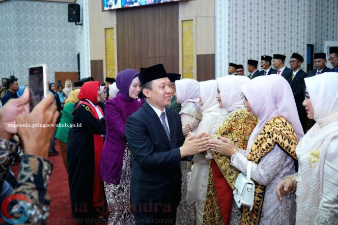 
40 Anggota DPRD Pringsewu Periode 2024-2029 Dilantik