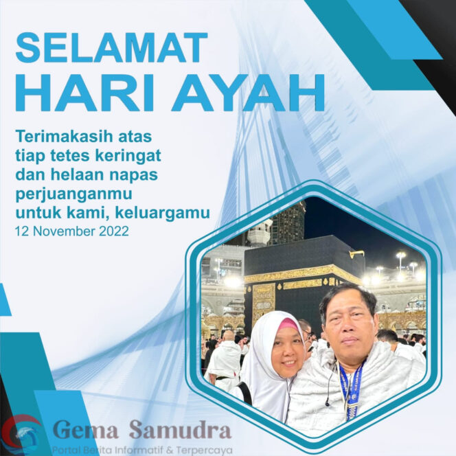 
Ucapan Selamat Hari Ayah Kepala Desa Nogosari Esa Hosada