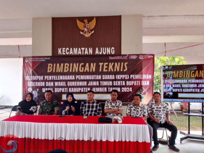 PPK Ajung Melaksanakan Kegiatan Bimbingan Tekhnis Anggota KPPS secara Bertahap.