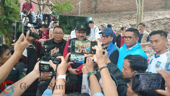 Kick Off HKSN 2024 Dimulai di Desa Talaga: Kolaborasi Mensos Saifullah Yusuf, Mendes Yandri, Dan SMSI Pusat