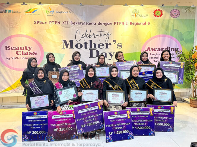 
Serikat Pekerja Perkebunan (SPBUN) PTPN XII dan Manajemen PTPN I Regional 5 Gelar Peringatan Hari Ibu Dengan Tajuk Growing Together For Enchancing Performance.
