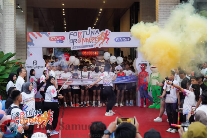 
Hotel FortunaGrande Jember  menyelenggarakan event olahraga, event dengan tajuk Run To 2025