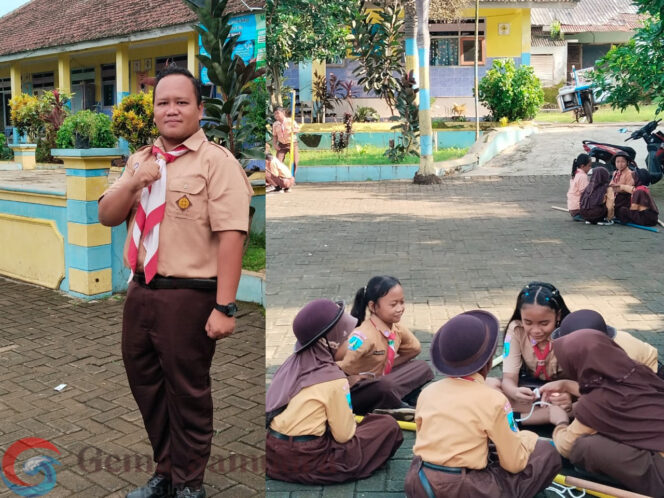 
SDN Tugusari 04 Aktif Giatkan Pramuka! Korwil MGG Catur Teguh Wiyono  Ikut Terjun Membantu